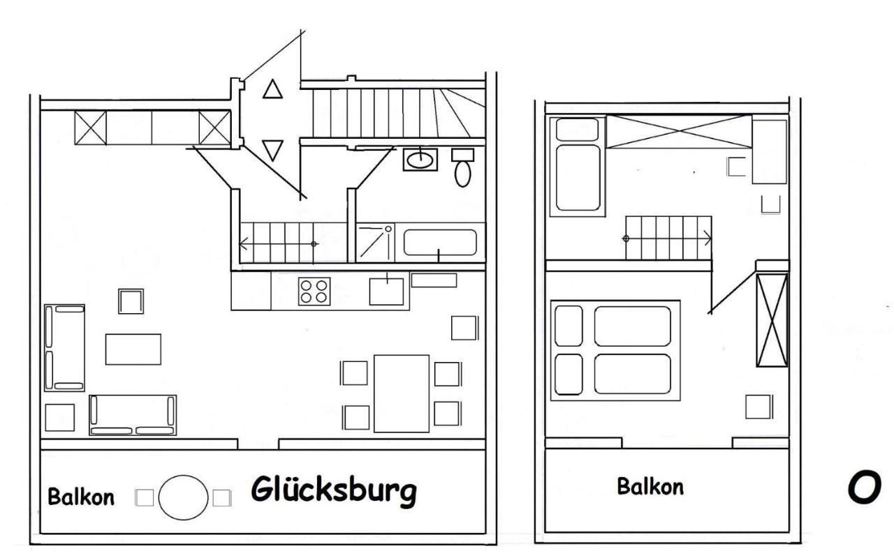 Ferienwohnung-Gluecksburg Ulsnis Ngoại thất bức ảnh